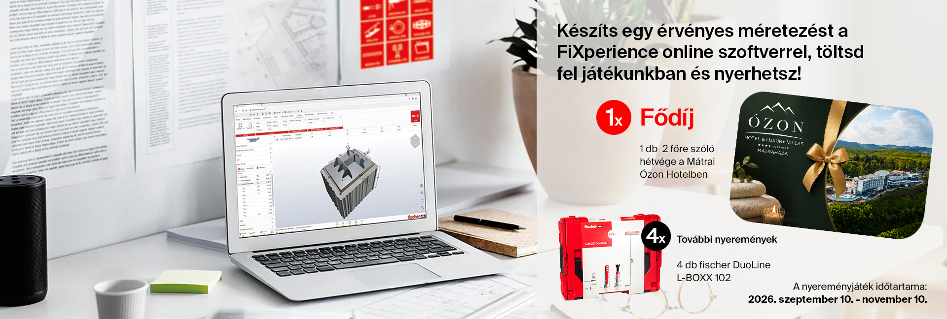 fischer FiXperience nyereményjáték